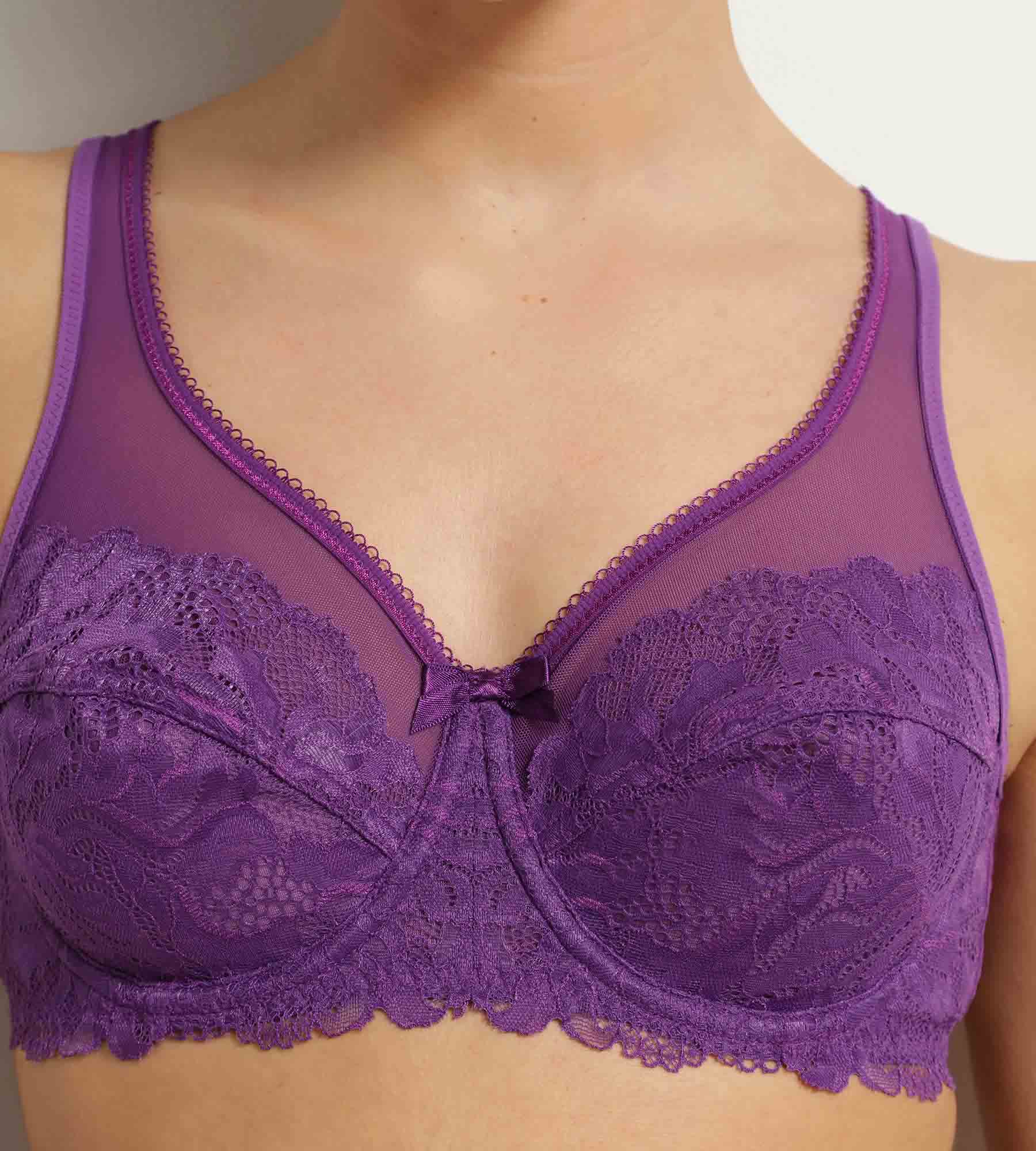 dim-generous-essentiel-soutien-gorge-embo-tant-dentelle-violet-vif image 6