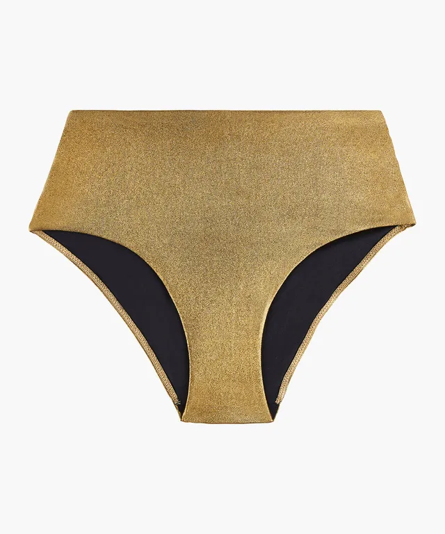 aubade-sunlight-glow-bas-taille-haute-antique-gold image 1