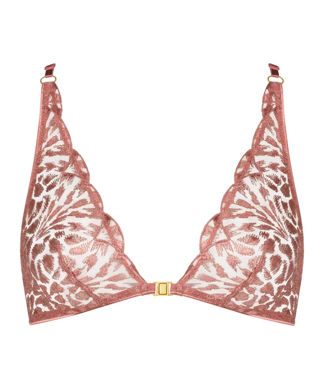aubade-crazy-in-love-soutien-gorge-triangle-bralette-warm-pink image 1