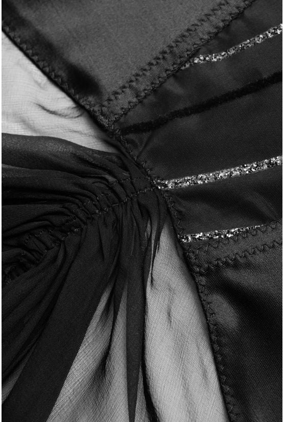 cadolle-jupe-elena-voile-noire-velours-jupe image 3