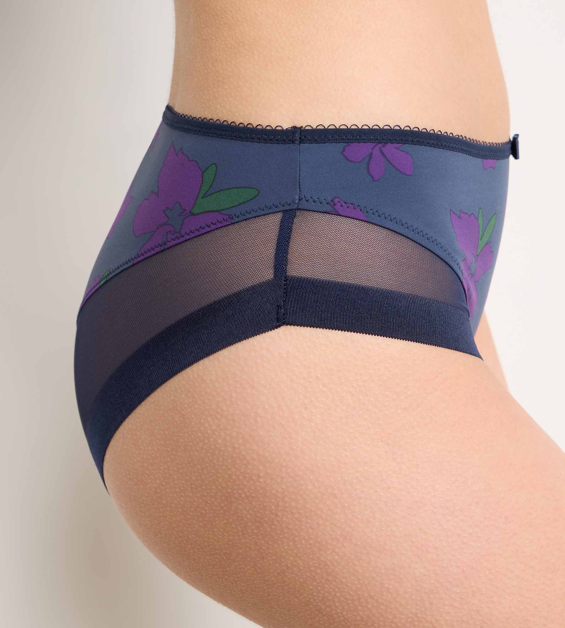 dim-generous-classic-culotte-floral-violet image 6