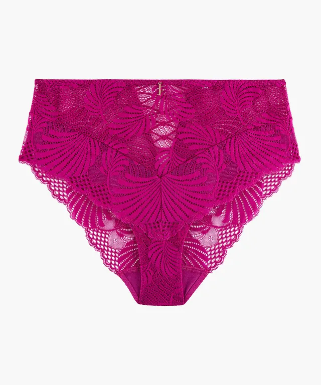 aubade-rythm-of-desire-culotte-taille-haute-radiant-pink image 1