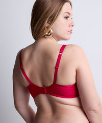 aubade-sense-of-illusion-soutien-gorge-3-4-red-berry image 8