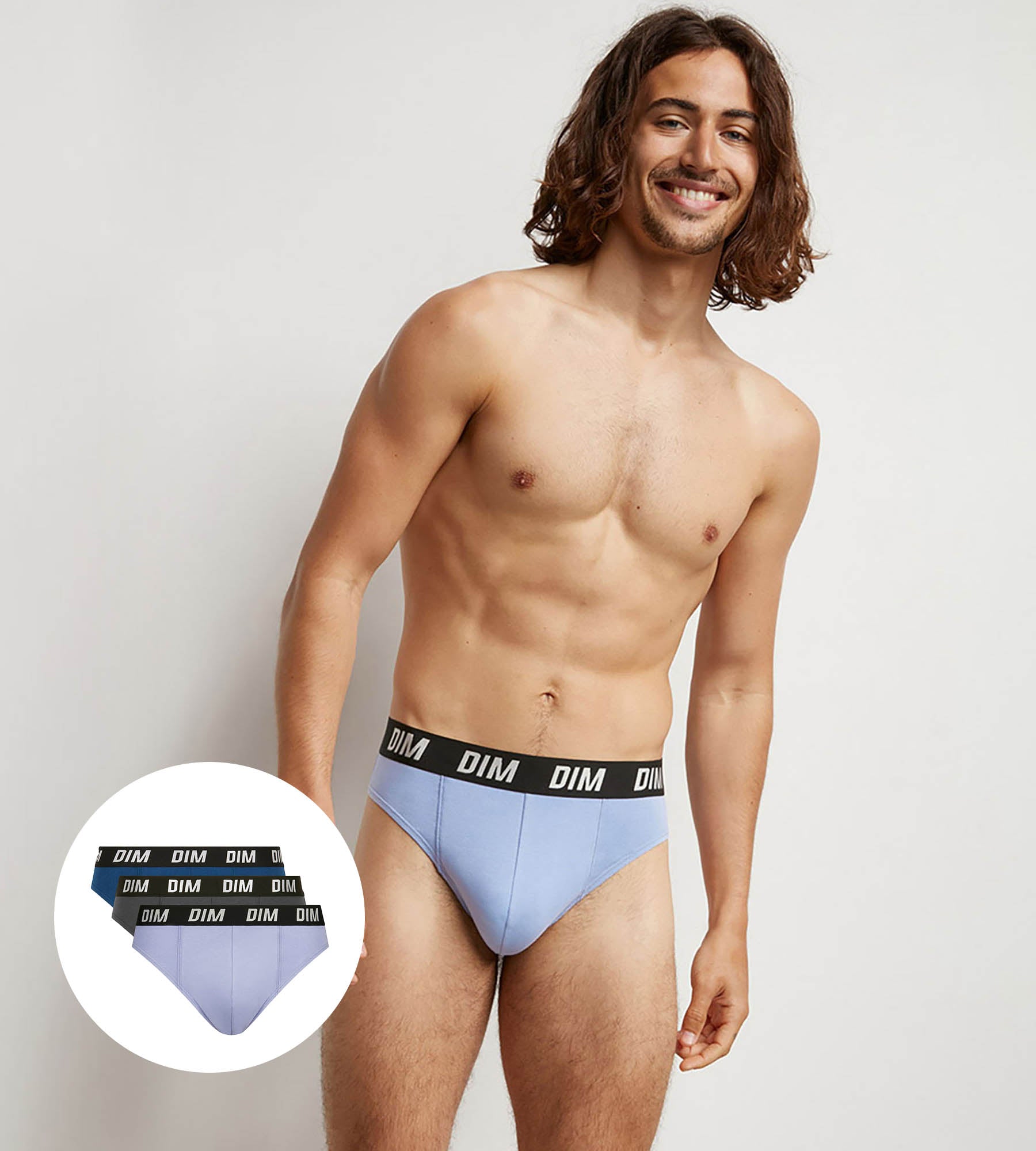 dim-regul-activ-lot-de-3-slips-homme-thermor-gulant-bleu image 1