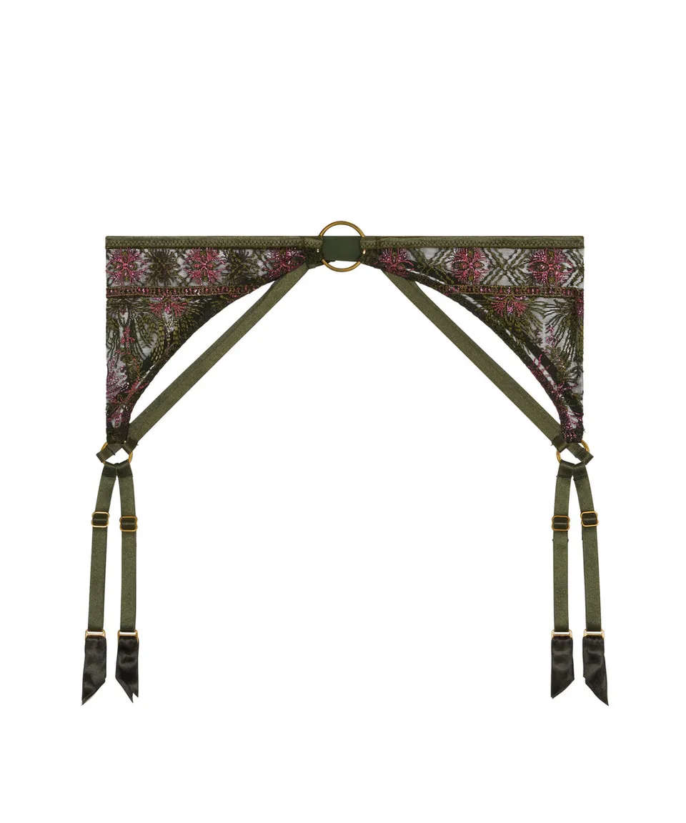 aubade-sound-of-heart-porte-jarretelles-dark-garden-3 image 1