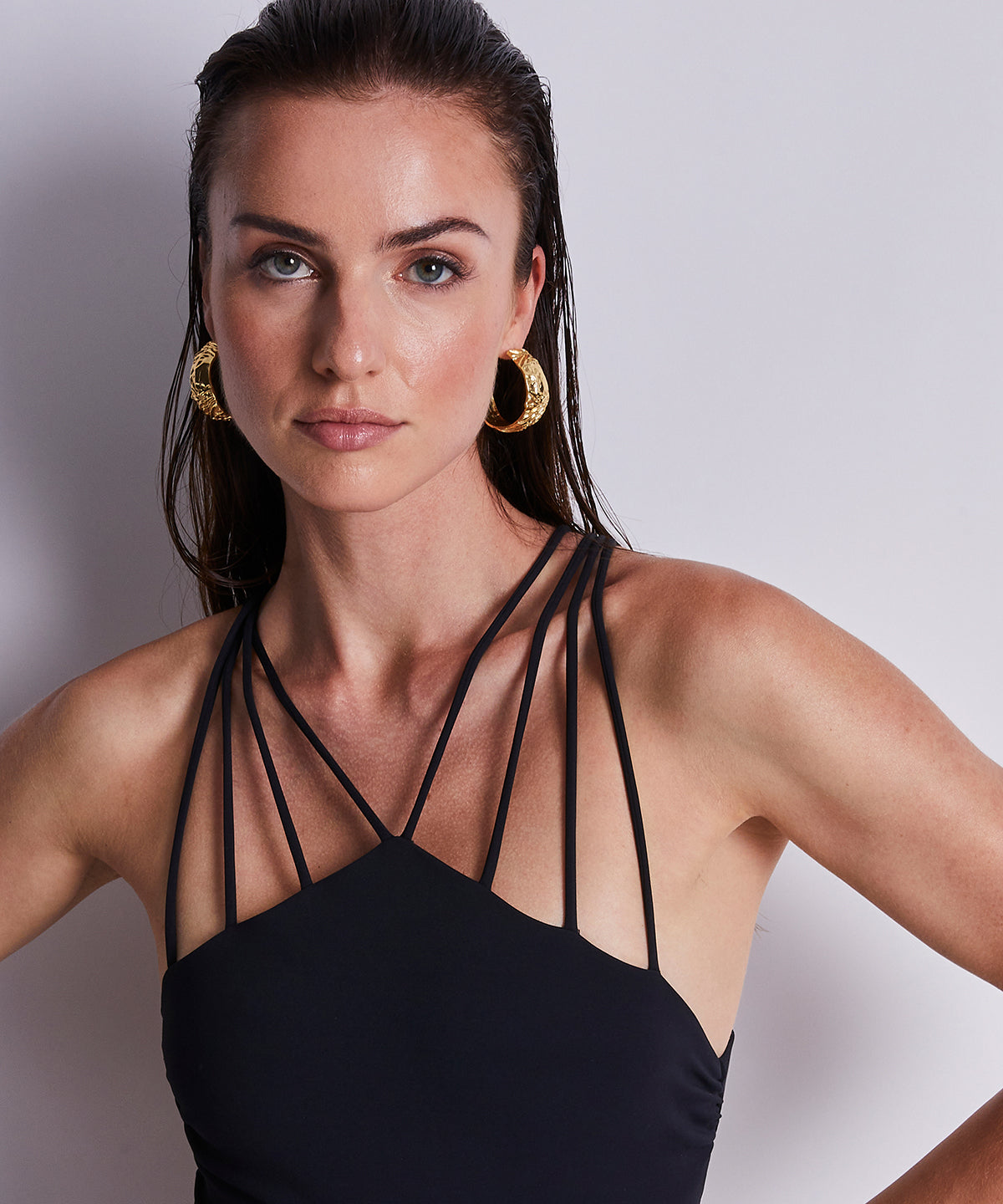 aubade-secret-laguna-maillot-de-bain-une-pi-ce-noir-dos-nageur-perles-martel-es- image 5