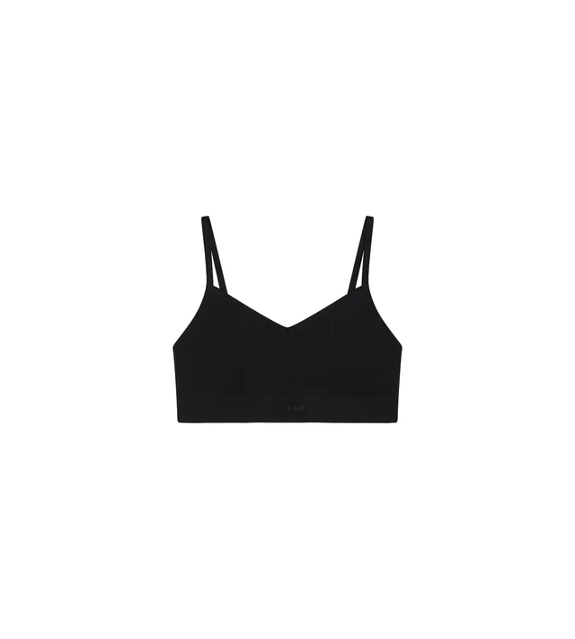 brassi-re-fille-dim-sans-couture-microfibre-noir image 1
