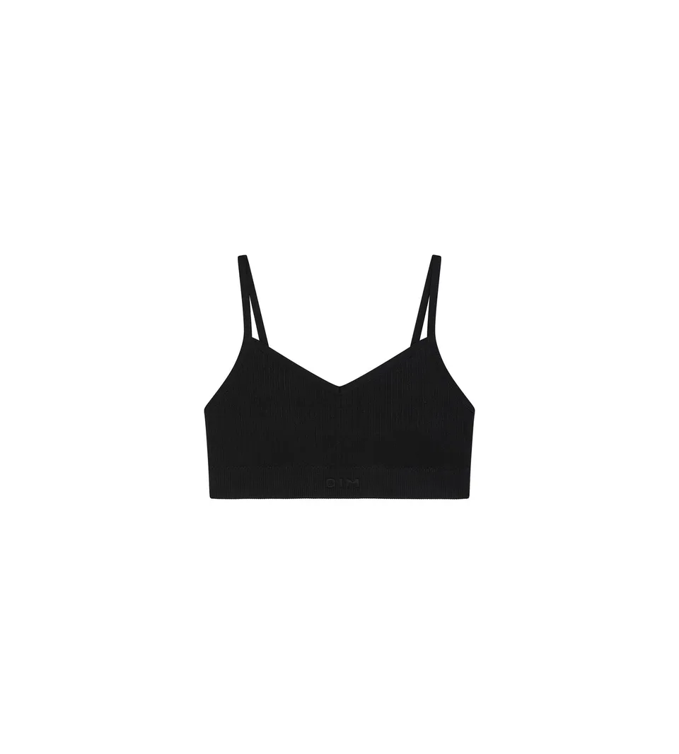 brassi-re-fille-dim-sans-couture-microfibre-noir image 1
