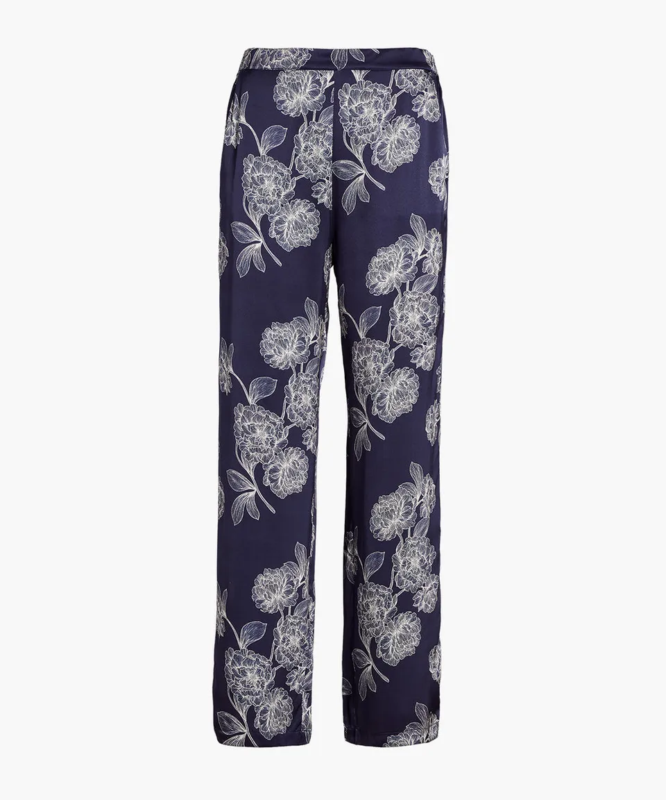 aubade-toi-mon-amour-pantalon-nuit-bleu-nuit image 1