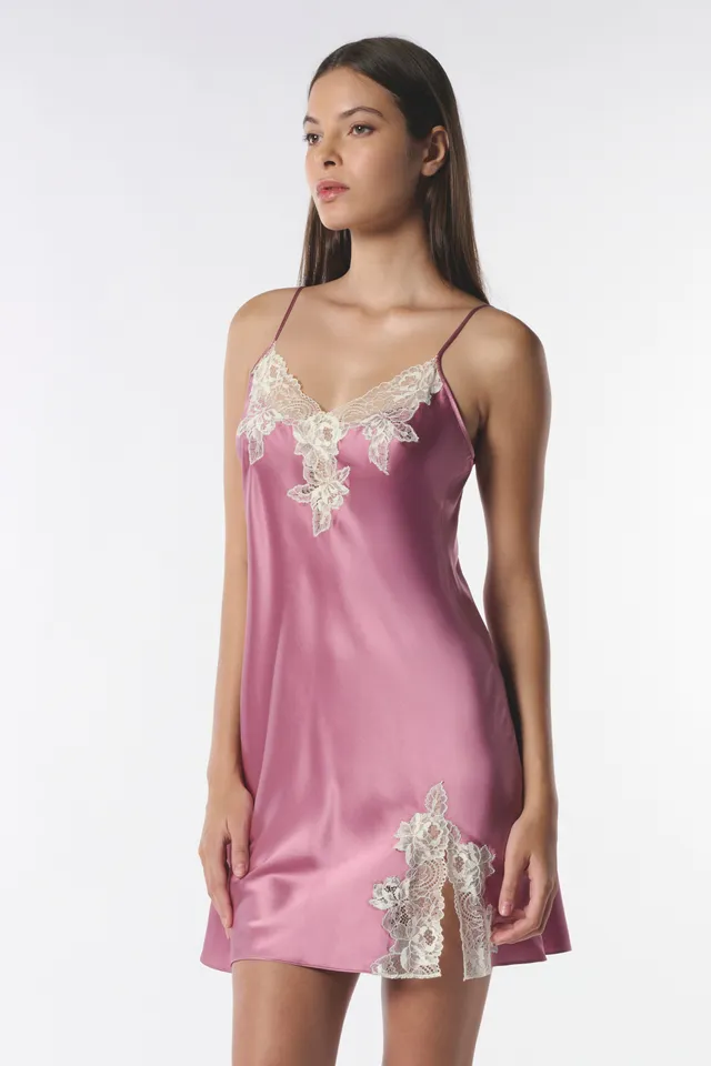 cadolle-nuisette-dentelle-et-soie-rose-d-hiver image 1