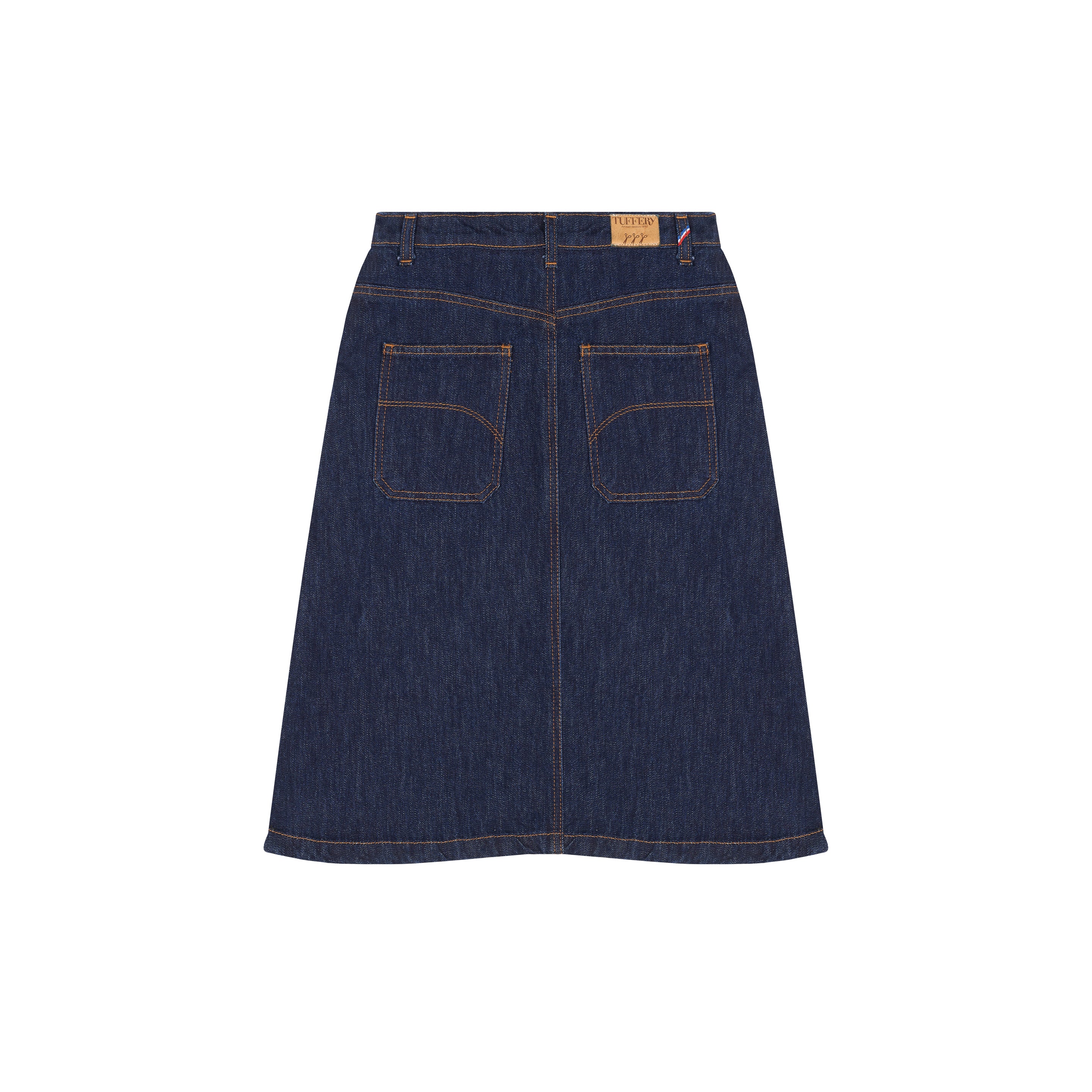 atelier-tuffery-juliette-jupe-trap-ze-en-jean-brut-boutonn-e image 3