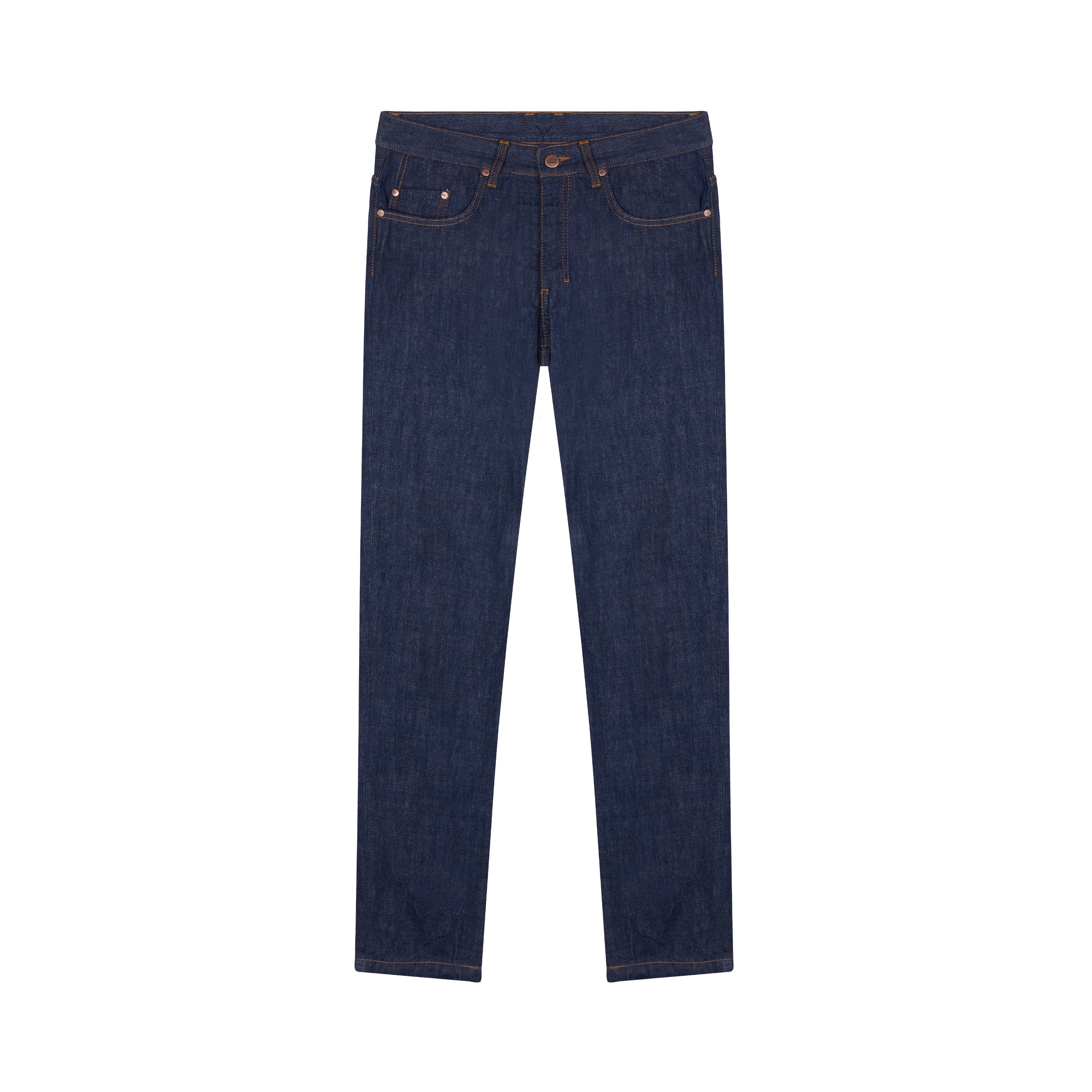atelier-tuffery-jean-homme-droit-ajust-brut-bio-alphonse-indigo image 1
