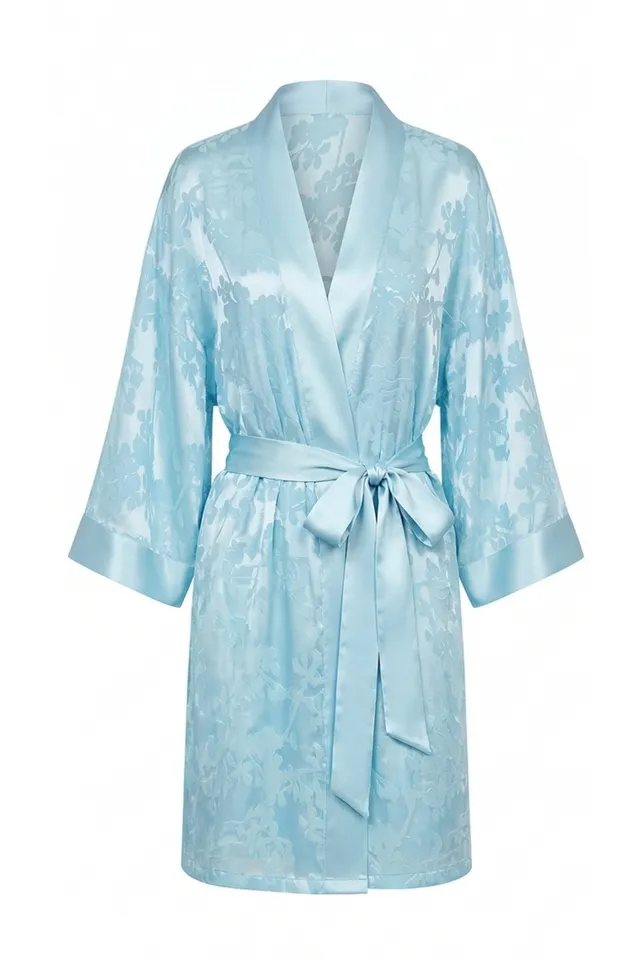 cadolle-kimono-en-soie-bleu-ciel-peignoir-satin image 1