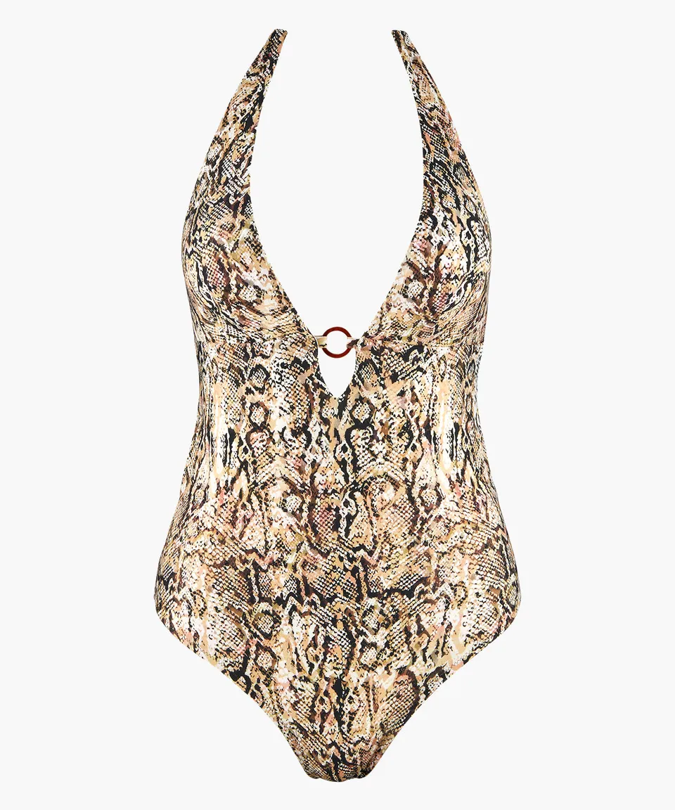 aubade-fierce-spirit-maillot-1-pi-ce-nageur-coques-serpent image 1