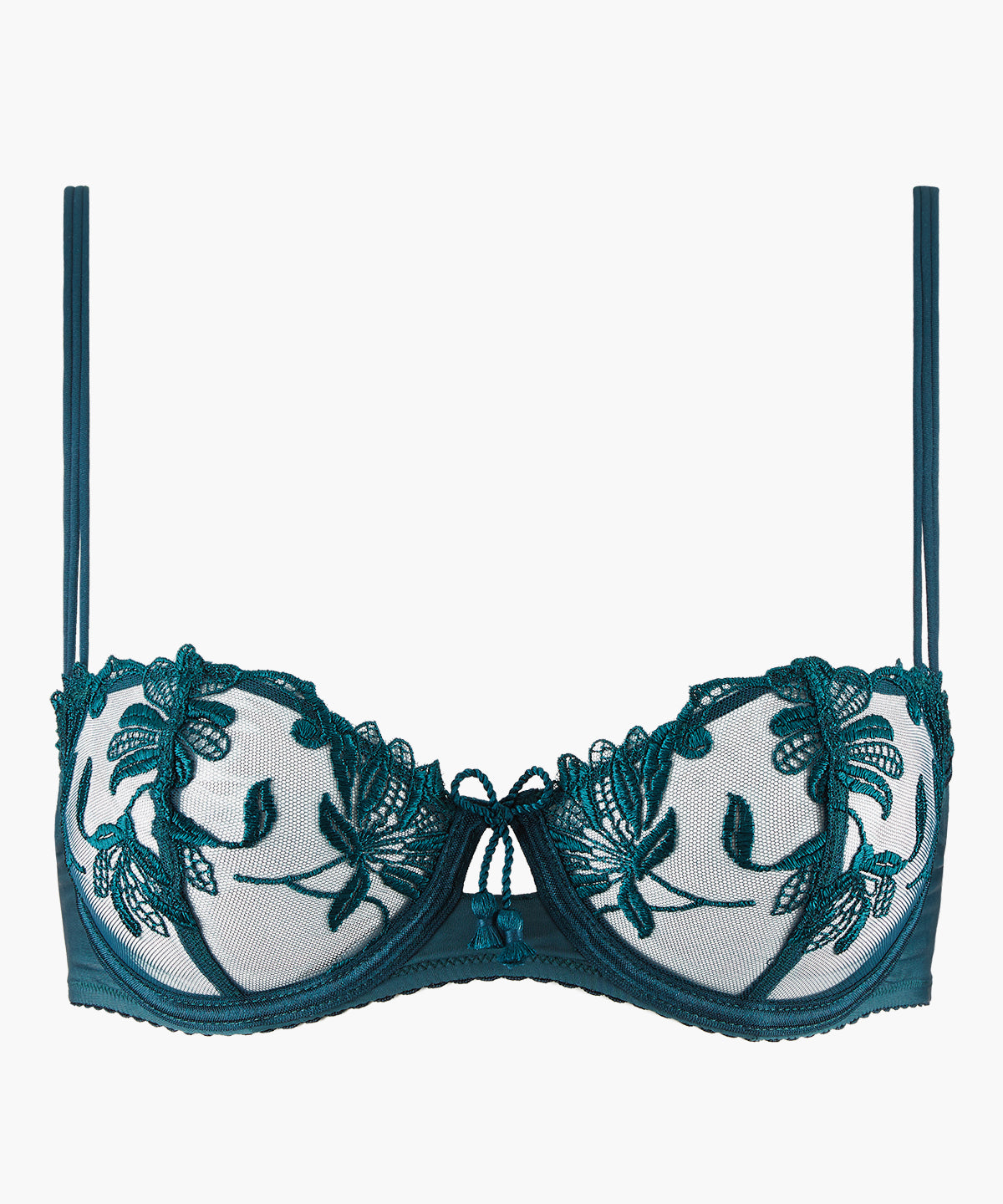 aubade-lovessence-soutien-gorge-corbeille-avec-armatures-imperial-green image 1