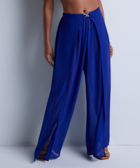 aubade-beach-walk-pantalon-voile-ultramarine-2 image 2