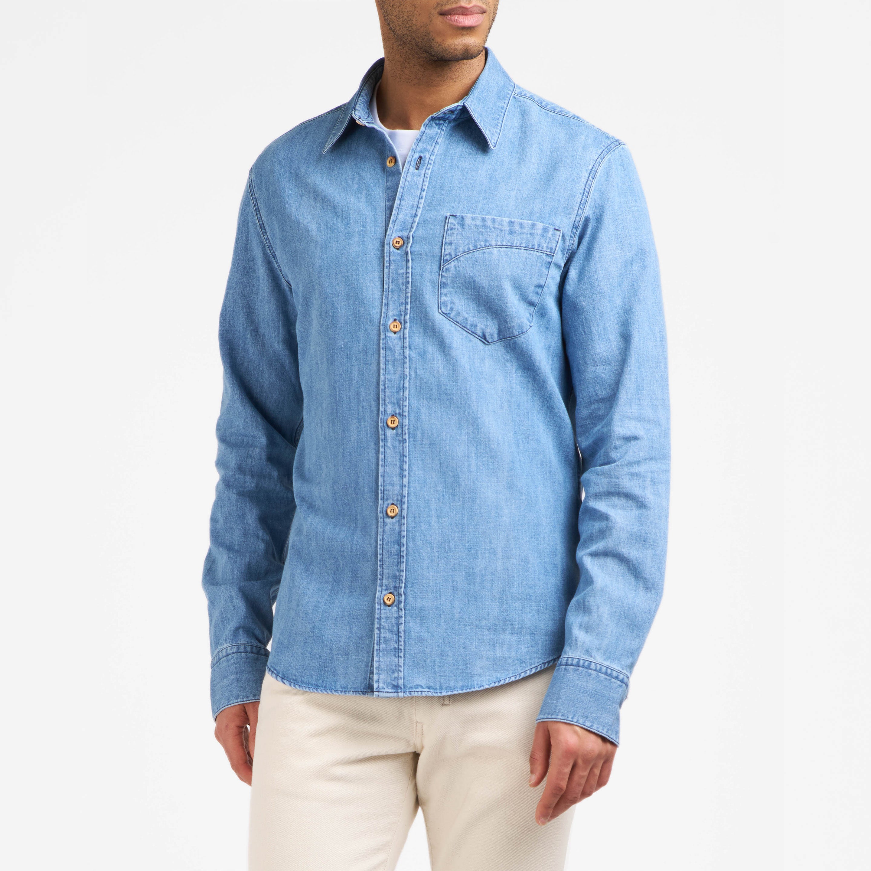 atelier-tuffery-aubrac-chemise-homme-droite-clair-coton image 4