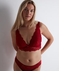 aubade-danse-des-sens-bralette-triangle-rouge-irresistible-red image 6