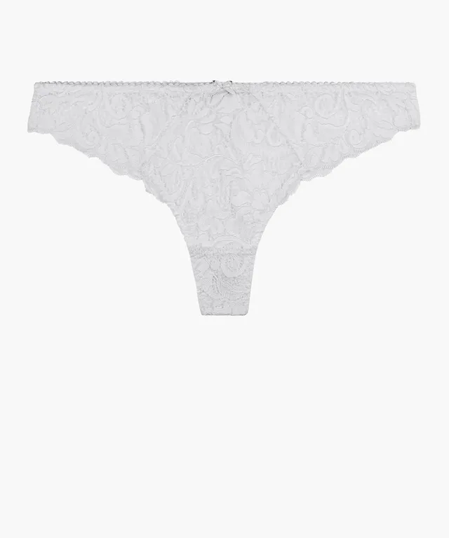 aubade-mon-bijou-string-blanc image 1