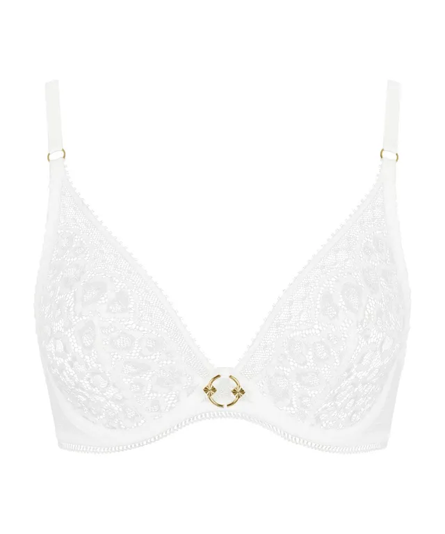 aubade-illusion-fauve-soutien-gorge-triangle-armatures-white image 1