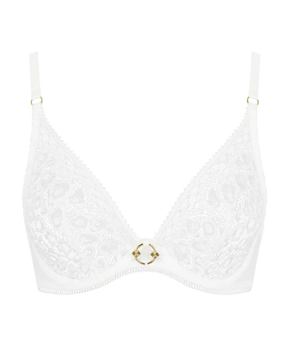 aubade-illusion-fauve-soutien-gorge-triangle-armatures-white image 1