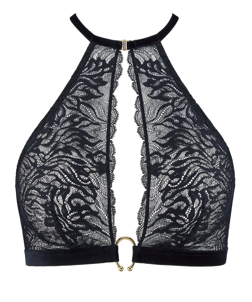 aubade-the-night-before-bralette-blackbird image 1