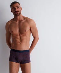 aubade-homme-trunk-cobra-bleu-marine-cuivre image 5