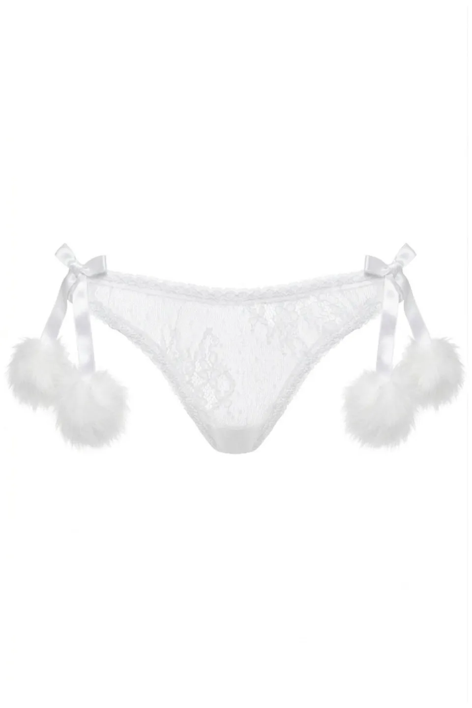 cadolle-mimi-culotte-dentelle-blanche-pompom image 1