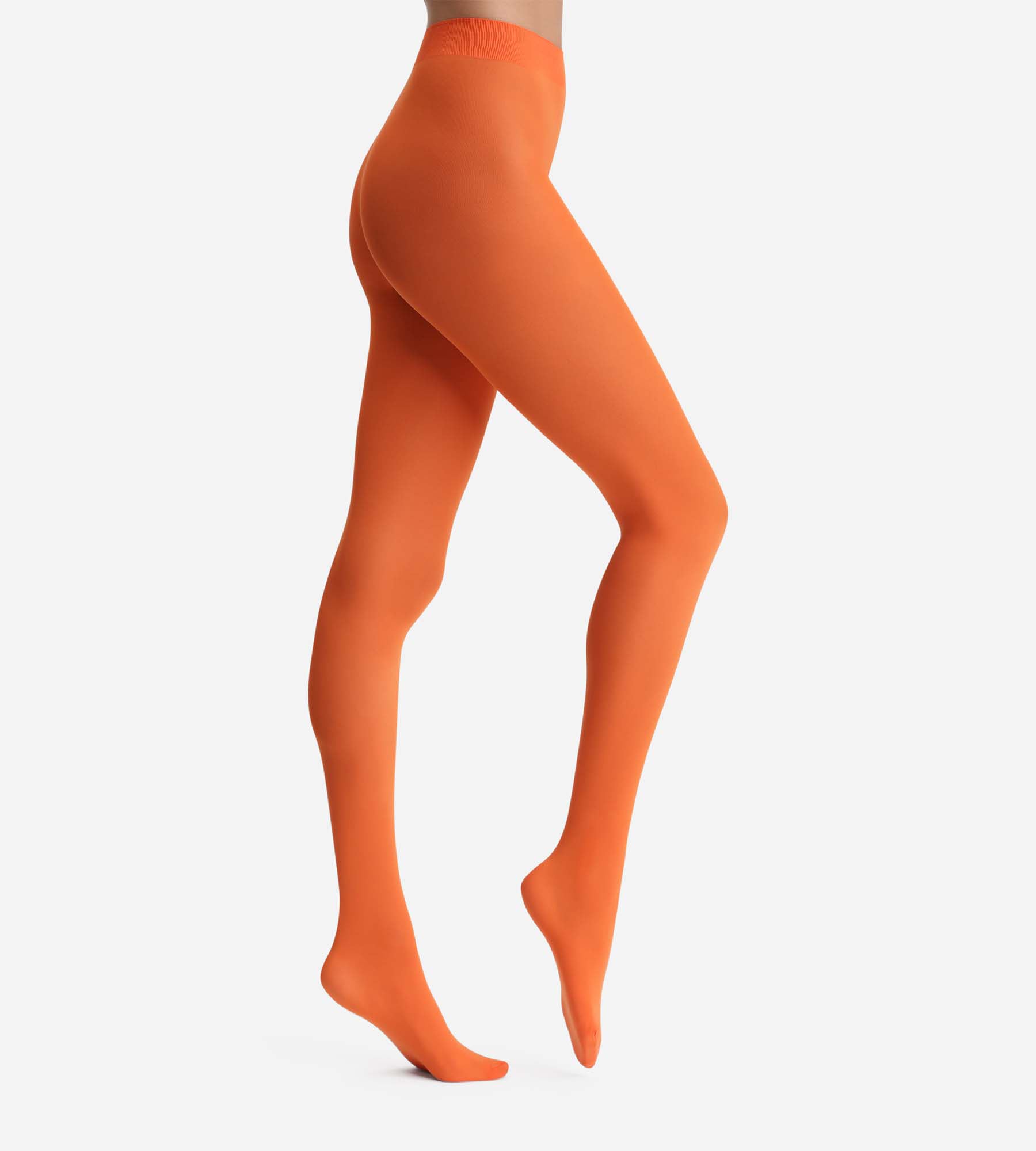 dim-x-in-s-de-la-fressange-collant-opaque-50d-rouge-orange image 1