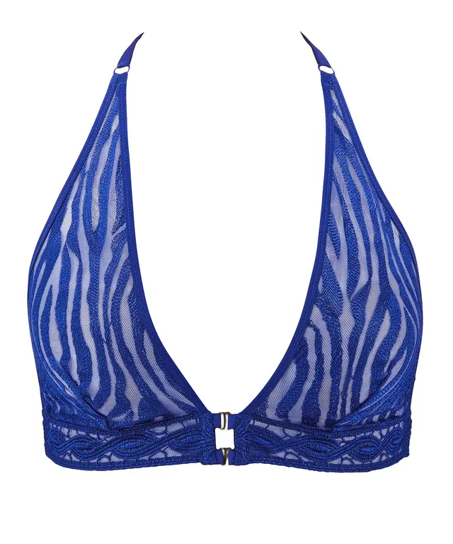 aubade-wild-pulse-bralette-triangle-sans-armatures-blue-sensation image 1
