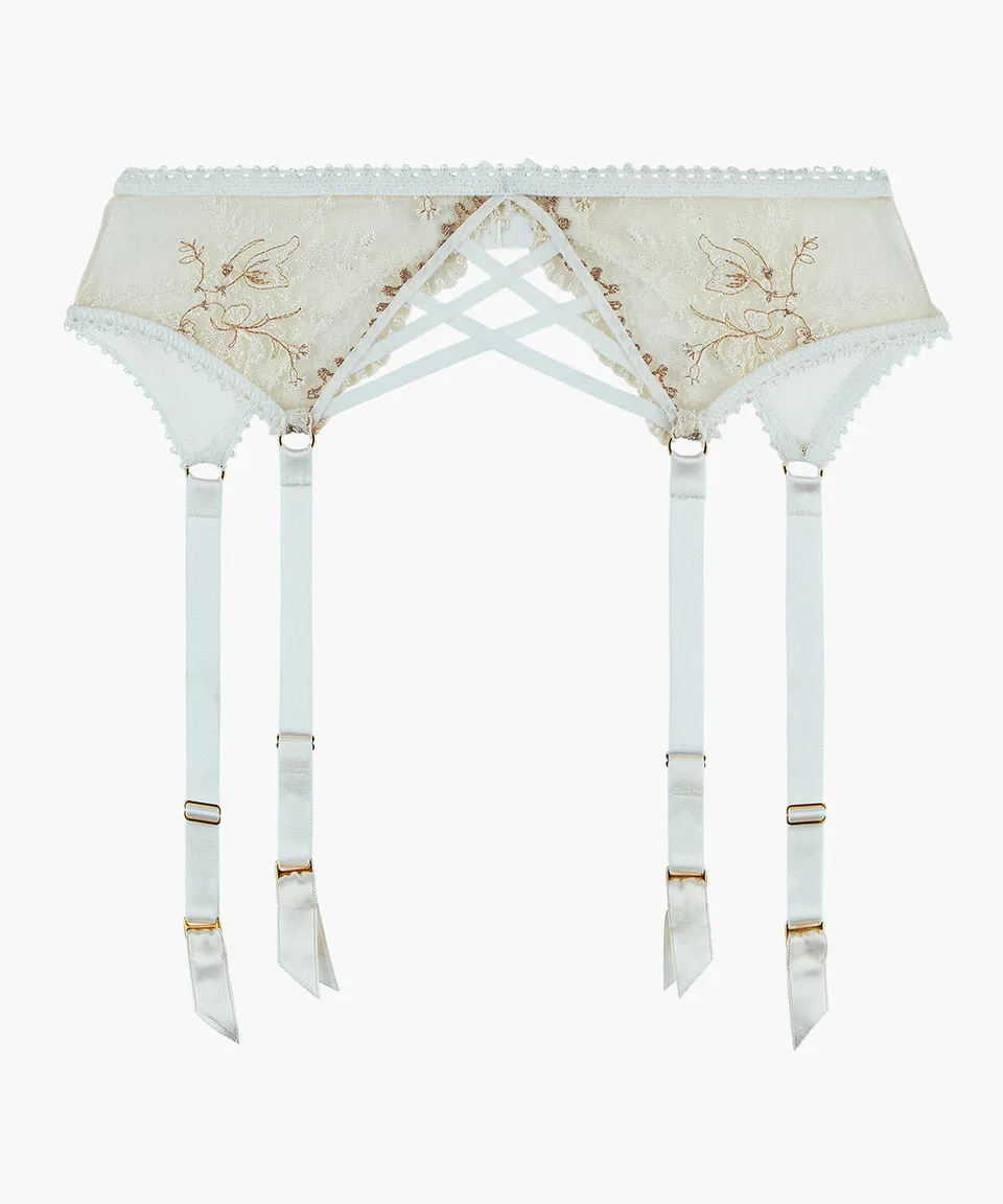 aubade-tr-sor-infini-porte-jarretelles-white-wind-dentelle-brod-e-bretelles-croi image 1