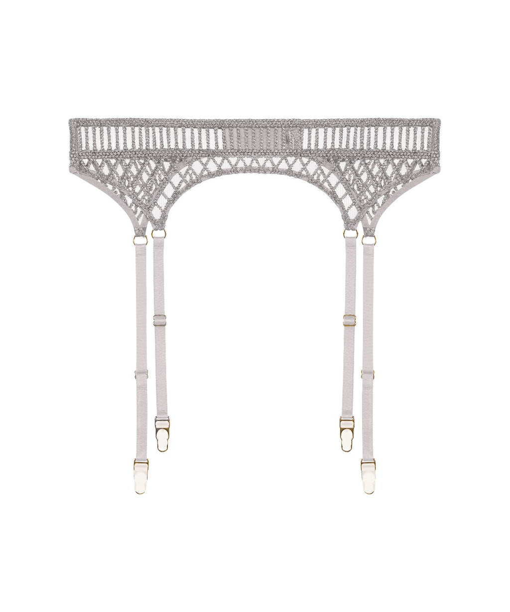 aubade-stardust-dream-porte-jarretelles-cosmos-silver-3 image 1