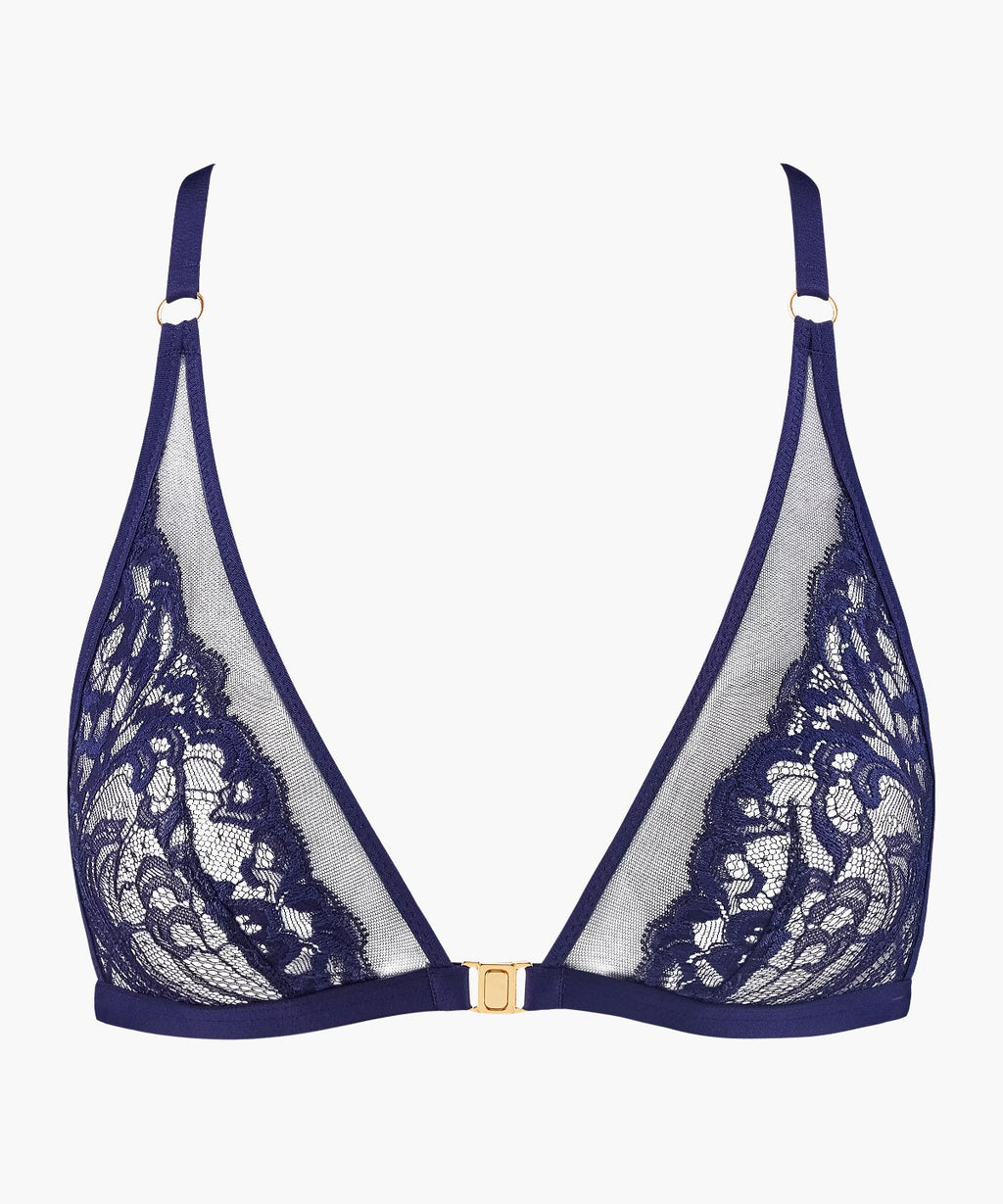 aubade-feeling-myself-triangle-astral-blue-dentelle-leavers image 1
