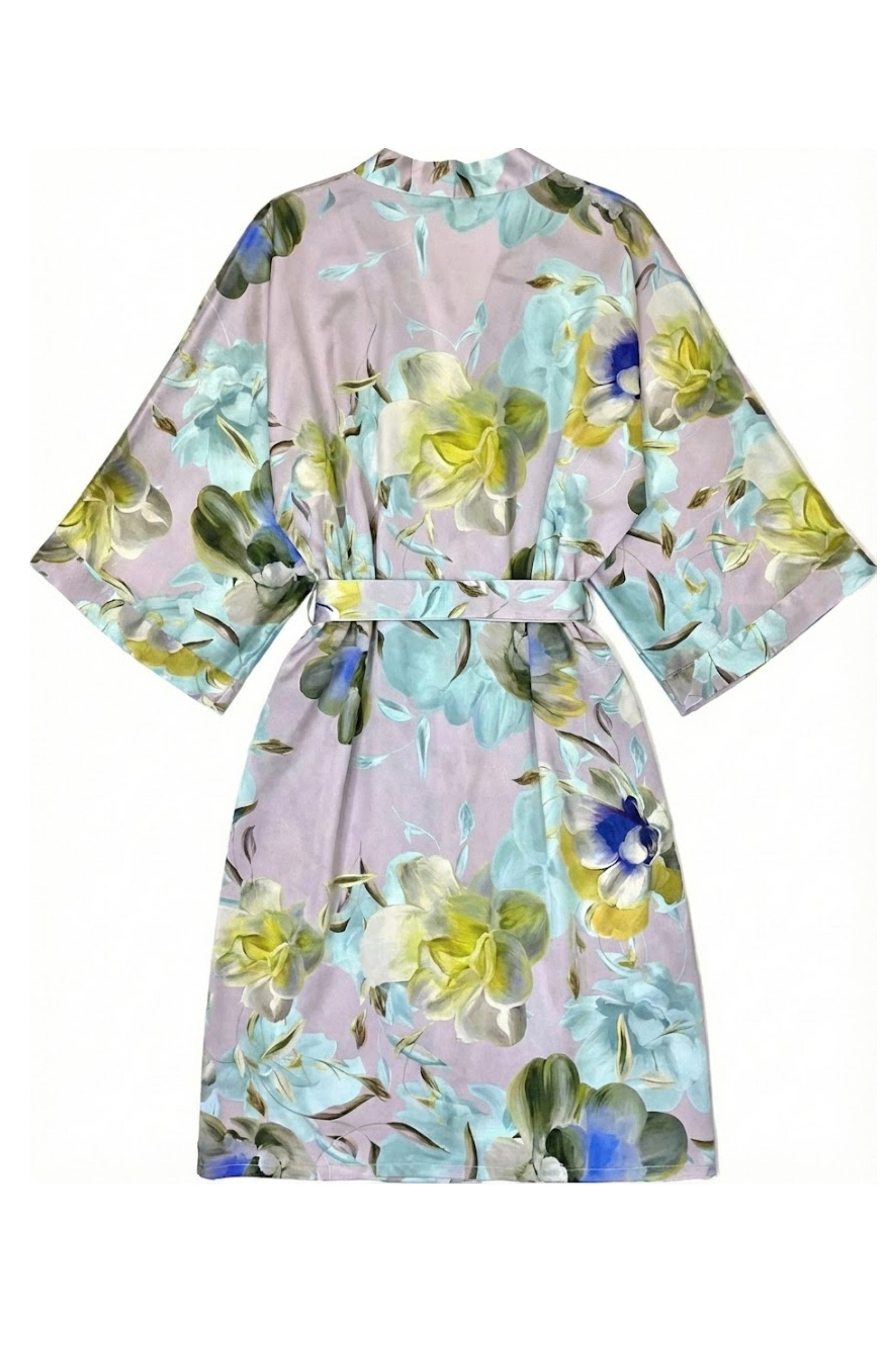 cadolle-kimono-soie-court-ice-peignoir image 2