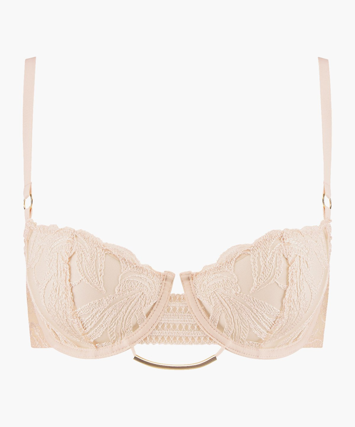 aubade-into-the-groove-soutien-gorge-corbeille-armatures-sandstone image 1