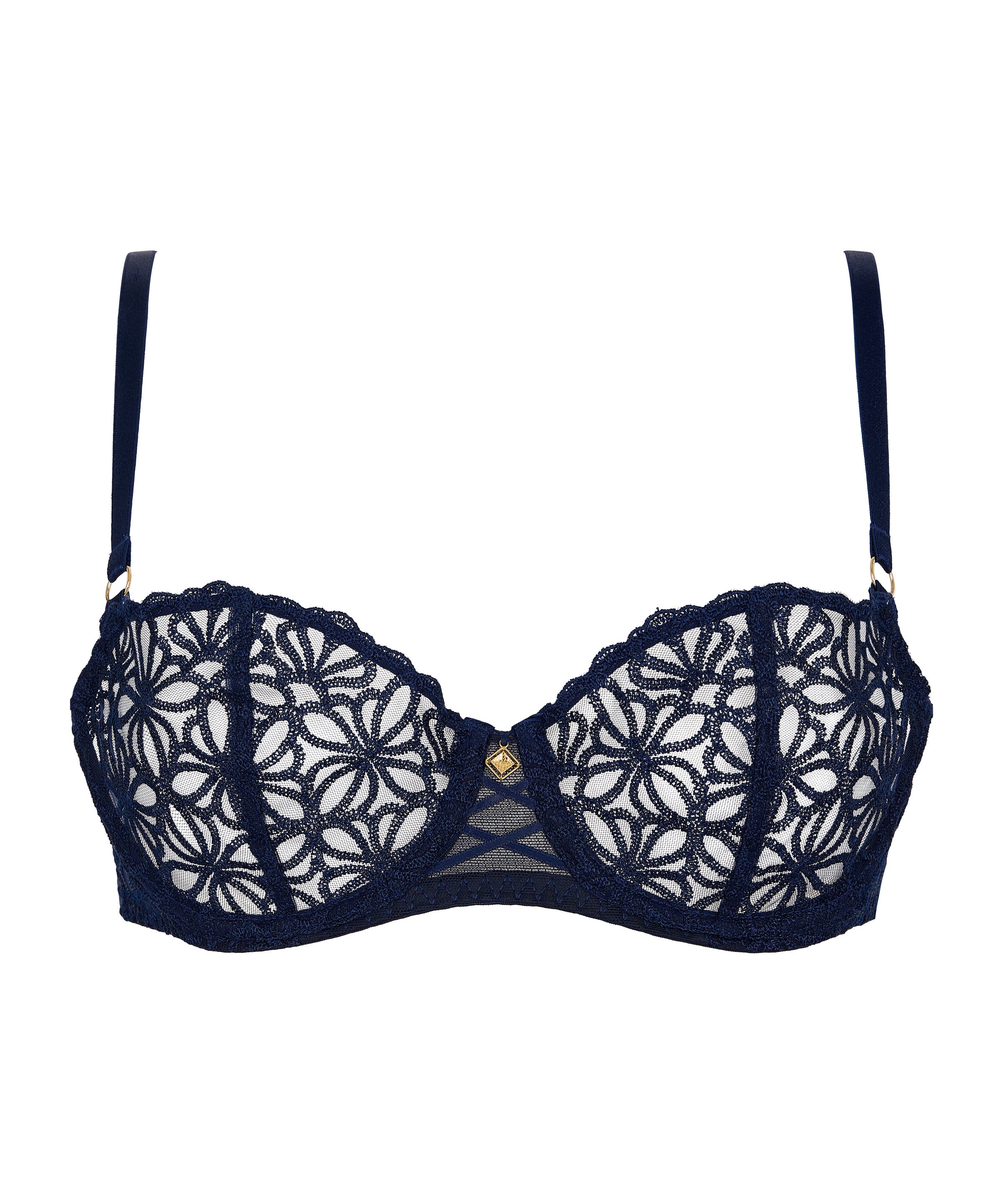 aubade-secret-memories-soutien-gorge-corbeille-avec-armatures-deep-blue image 8