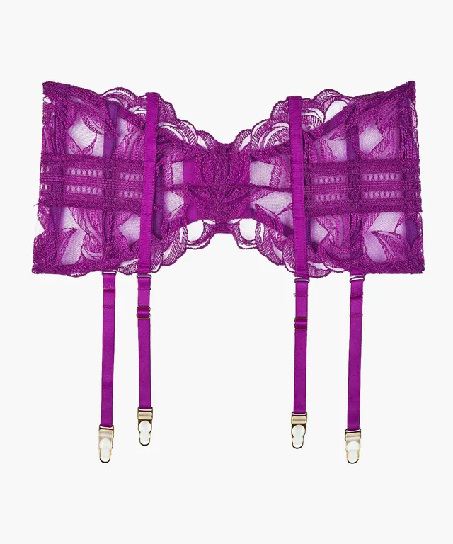 aubade-into-the-groove-porte-jarretelles-pink-karma image 1