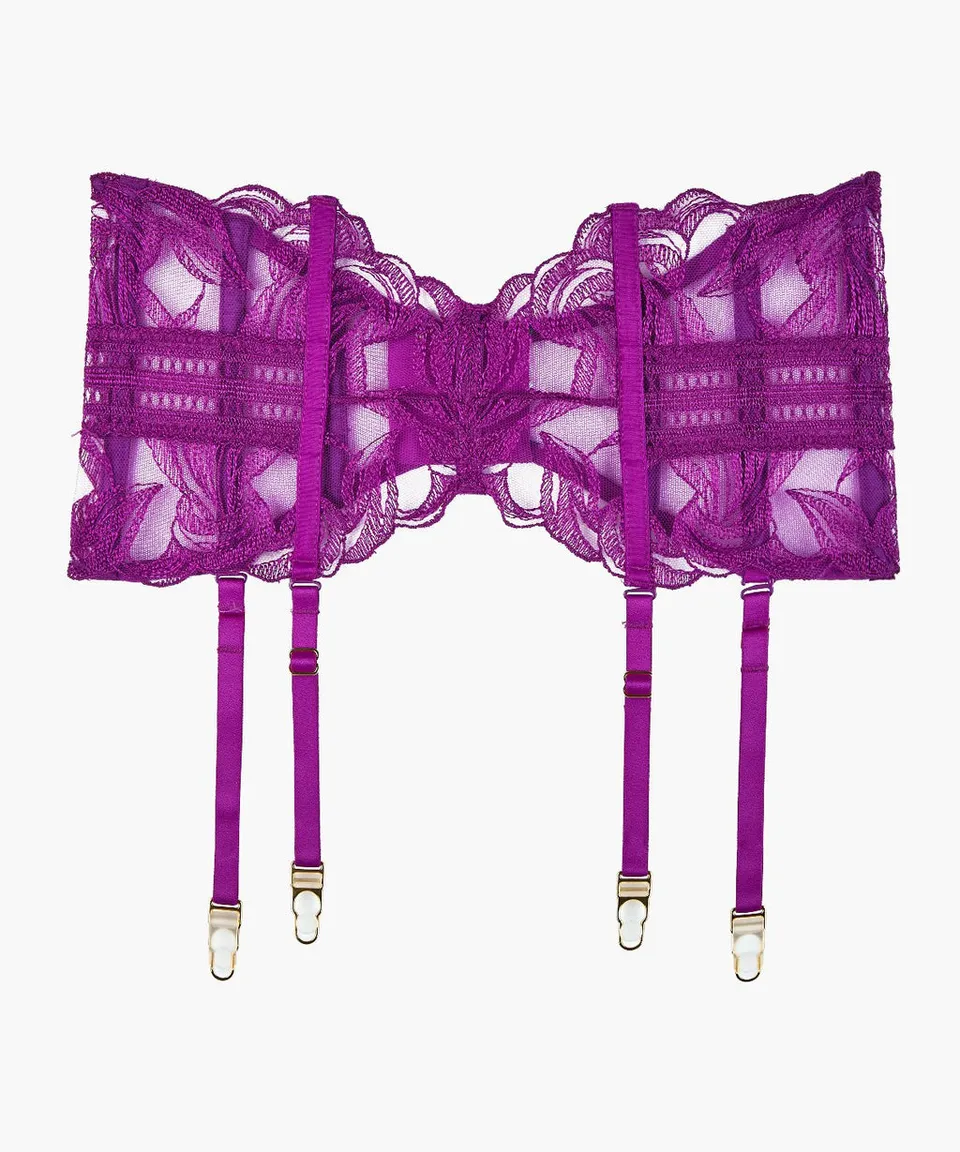 aubade-into-the-groove-waistcincher-pink-karma image 1