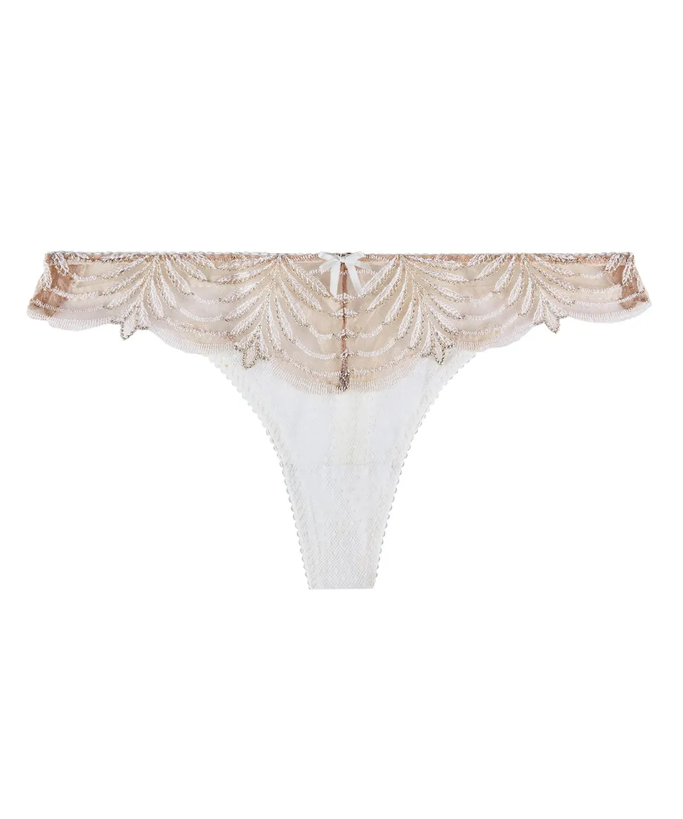 aubade-hypnolove-string-gold-feather image 1