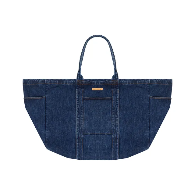 atelier-tuffery-sac-de-transport-xl-en-jean-denim image 1