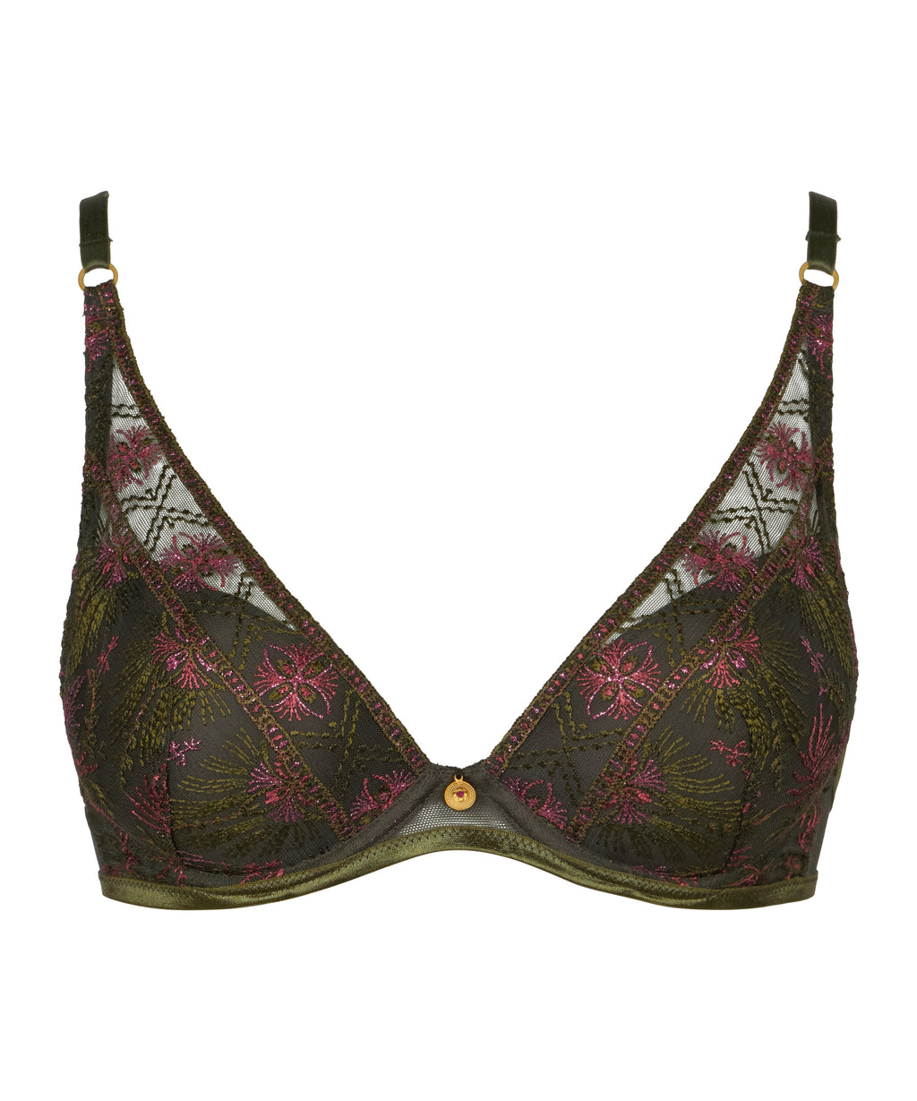 aubade-sound-of-heart-push-up-plongeant-dark-garden image 1