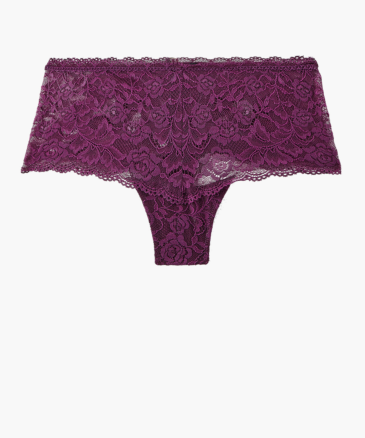 aubade-rosessence-shorty-berry-shorty-en-dentelle-florale image 1