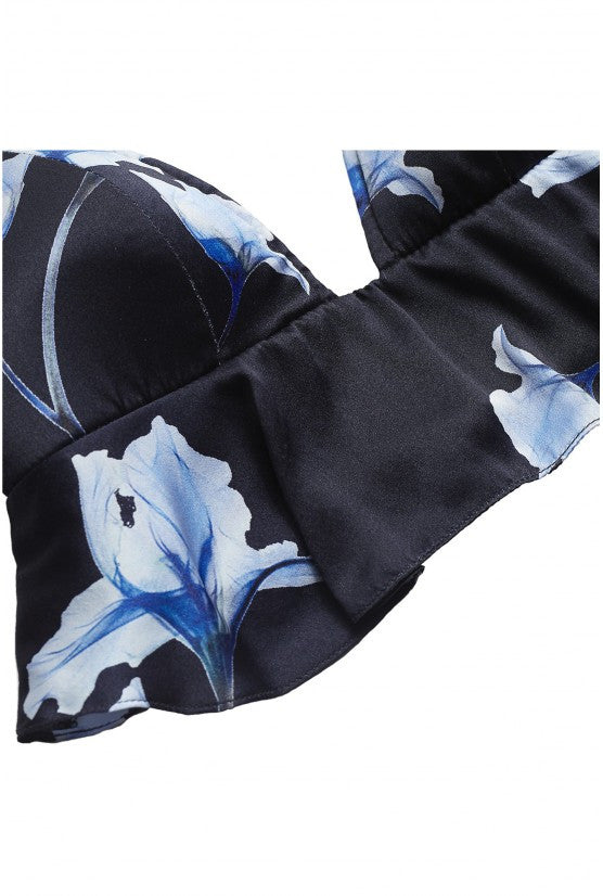 cadolle-gloria-bustier-court-soie-narcisse-bleu-nuit image 3