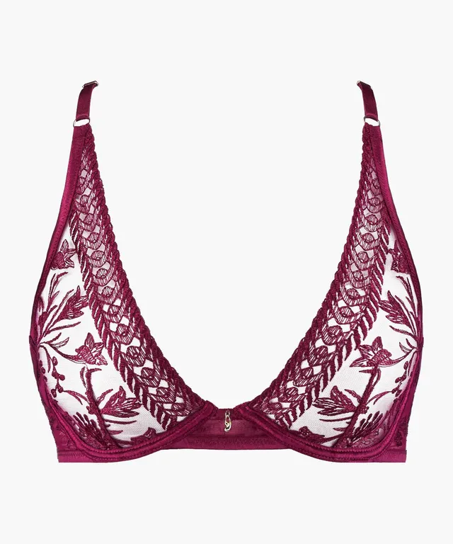 aubade-magnetic-spell-plunge-triangel-crimson-red image 1