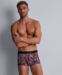 aubade-homme-boxer-trunk-winter-flower-2 image 5