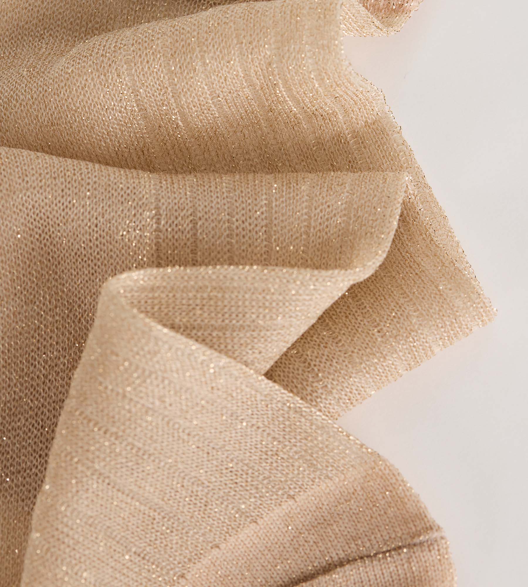 dim-x-in-s-de-la-fressange-chaussettes-femme-beige-taupe-transparentes-lurex image 3