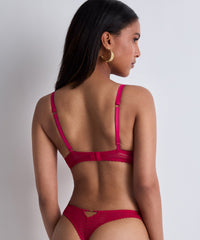 aubade-vibes-tanga-red-love-and-plain-bordeaux image 4