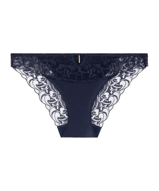 aubade-satin-memories-slip-italien-deep-sea image 1