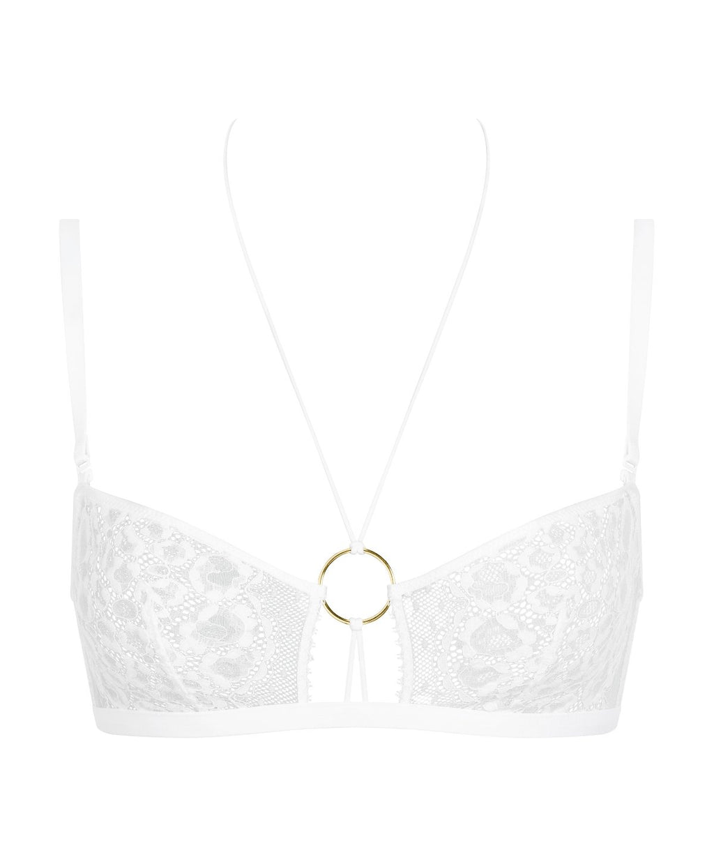 aubade-illusion-fauve-brassiere-white image 1