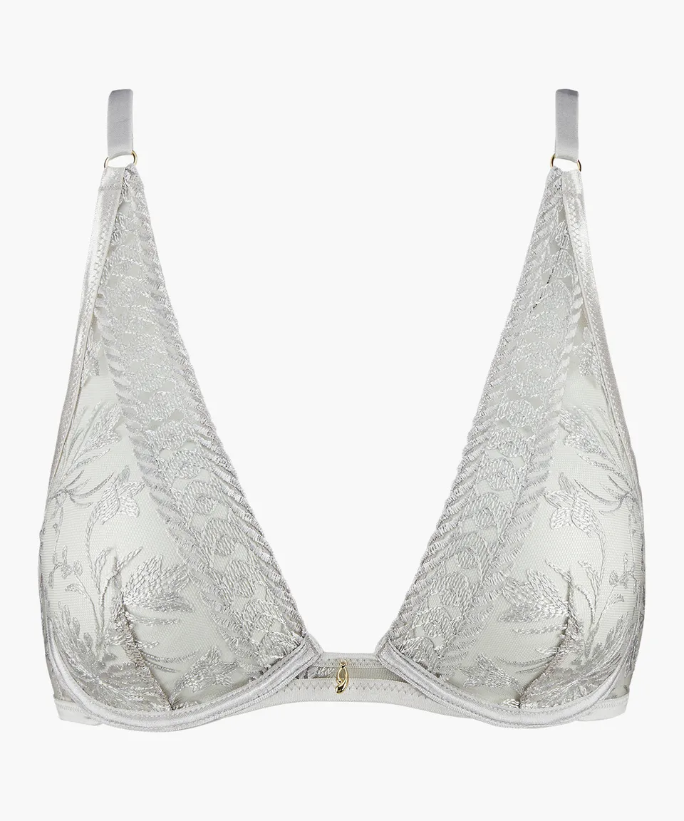 aubade-magnetic-spell-soutien-gorge-triangle-platinum image 1